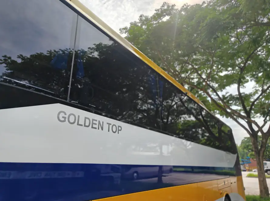 Golden Top Travel bus charter Singapore available for hourly daily and monthly bookings