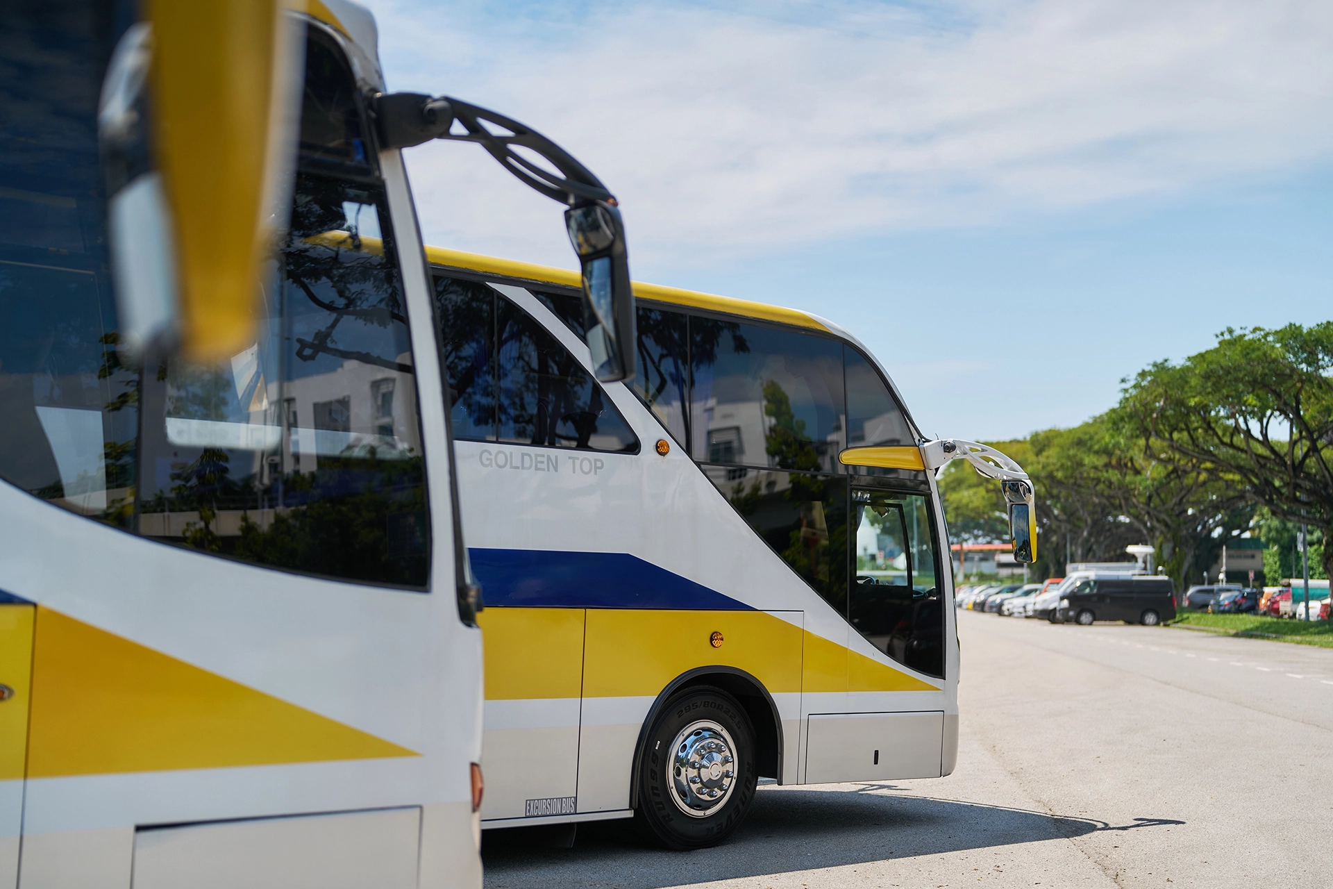 Golden Top Travel charter bus Singapore | LTA-licensed bus fleet